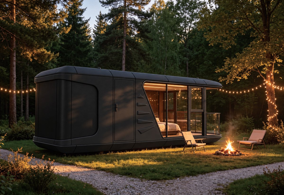 Suite modular negra Casiopea de Shitoushui