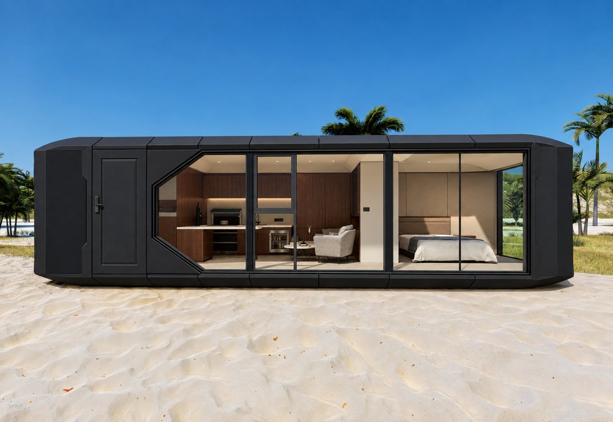 Casa modular panorámica Pegaso de Shitoushui